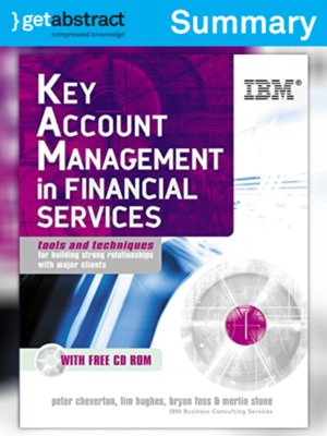 cover image of Key Account Management in Financial Services (Summary)